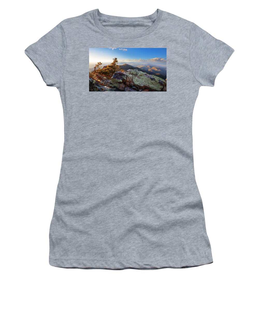 Arizona Women's T-Shirt featuring the photograph Strong Winds Here Blow Lonely by Hans Brakob