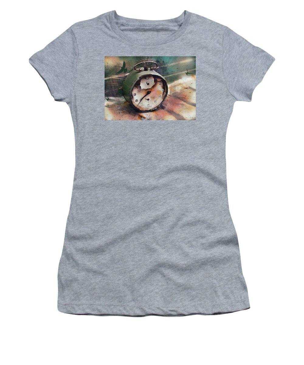 Time Does Fly Women's T-Shirt featuring the photograph Time Does Fly by Bellesouth Studio