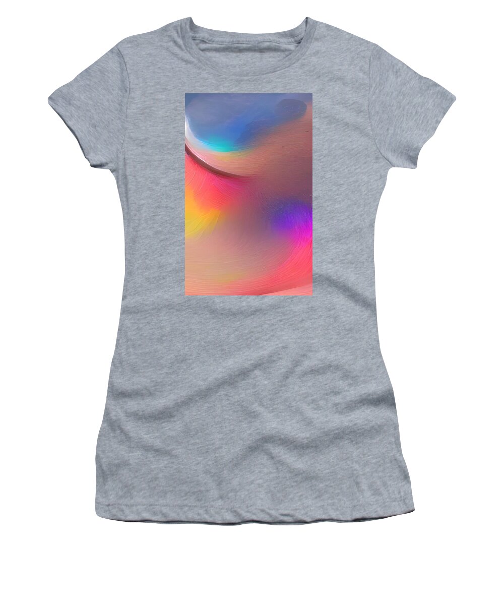  Women's T-Shirt featuring the digital art Transition by Rod Turner