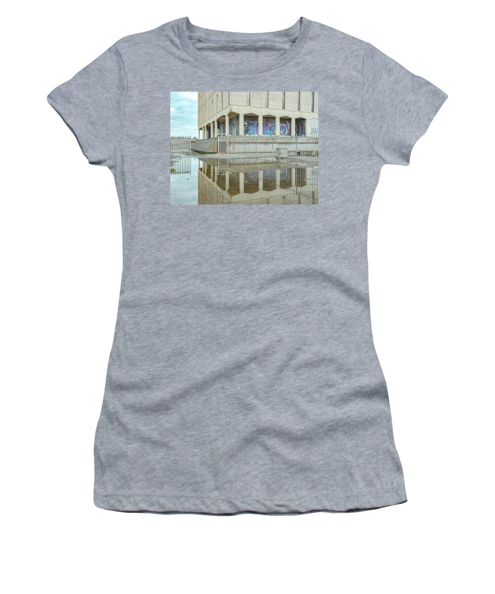 Blackpool Women's T-Shirt featuring the photograph Urban Abandonment by Nick Barkworth