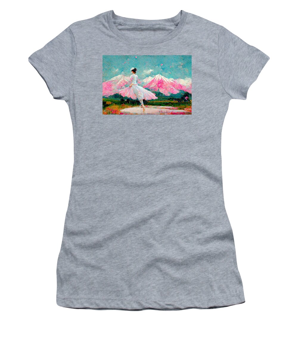 Vincent Van Gogh Women's T-Shirt featuring the digital art Van Gogh #24 by Craig Boehman