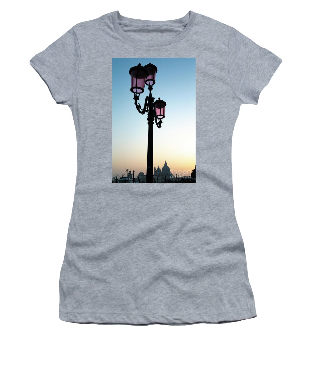 Italy Women's T-Shirt featuring the photograph Venice in the Evening by Andy Myatt
