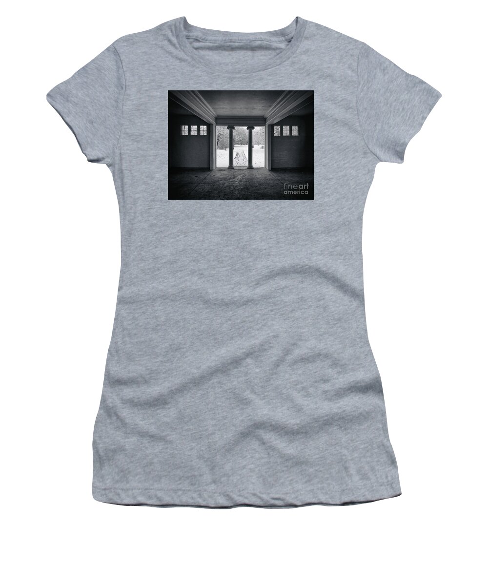 Parthenon Women's T-Shirt featuring the photograph Vintage Structure by Phil Perkins