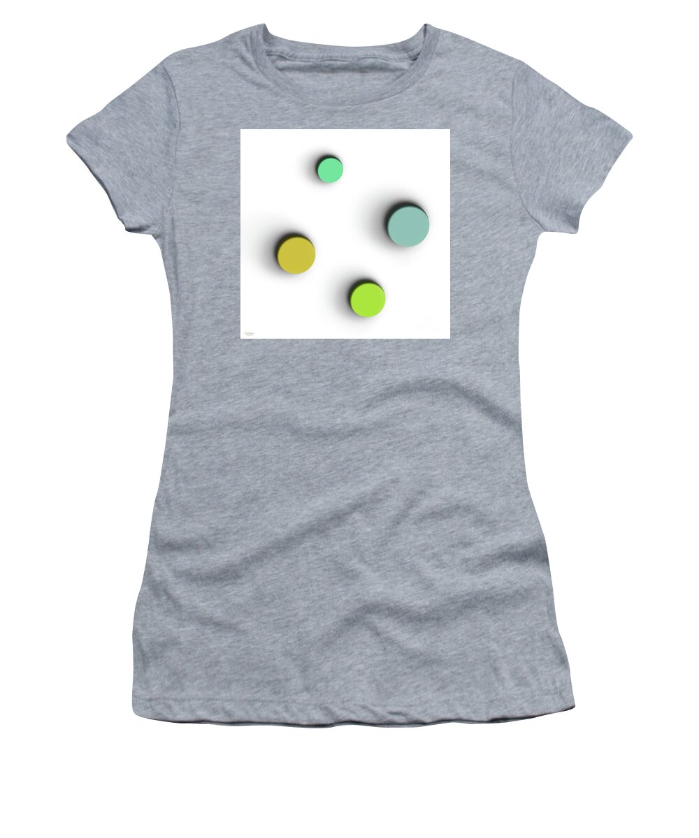 Perspective Women's T-Shirt featuring the digital art Visual error by Mehran Akhzari