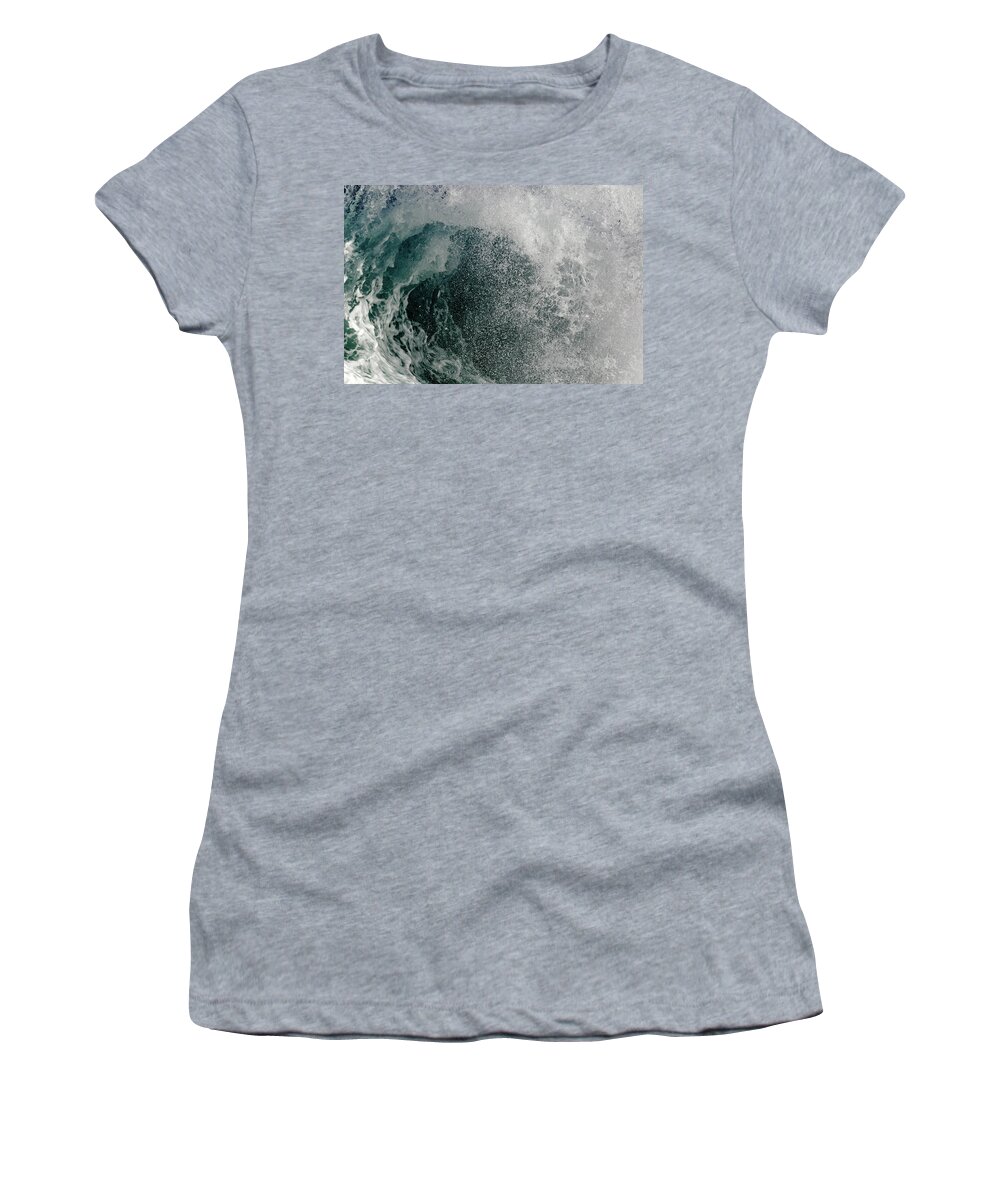 Ocean Women's T-Shirt featuring the photograph Vortex by Stelios Kleanthous