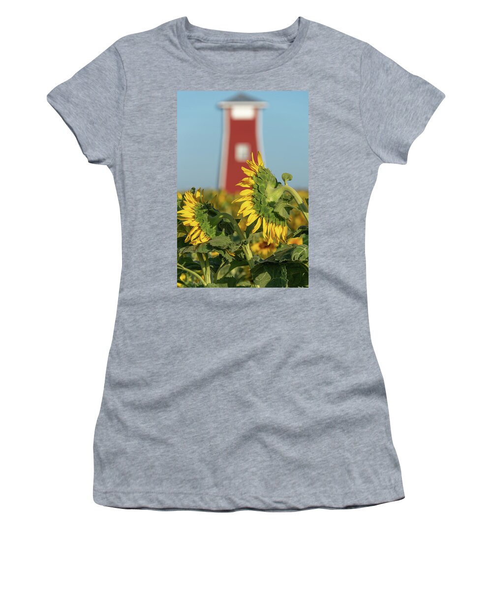 Flowers Women's T-Shirt featuring the photograph Watcher by Laura Macky