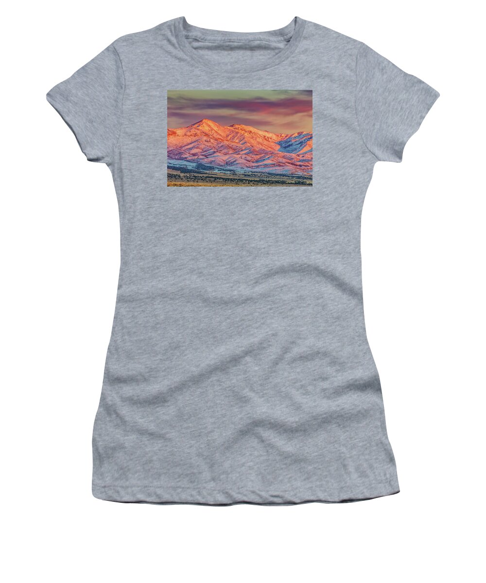 Landscape Women's T-Shirt featuring the photograph Western Utah Sunset by Marc Crumpler