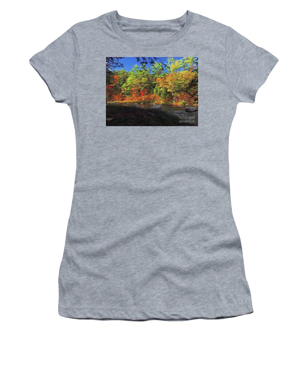  Mountains Women's T-Shirt featuring the photograph White Mountain Series by Marcia Lee Jones