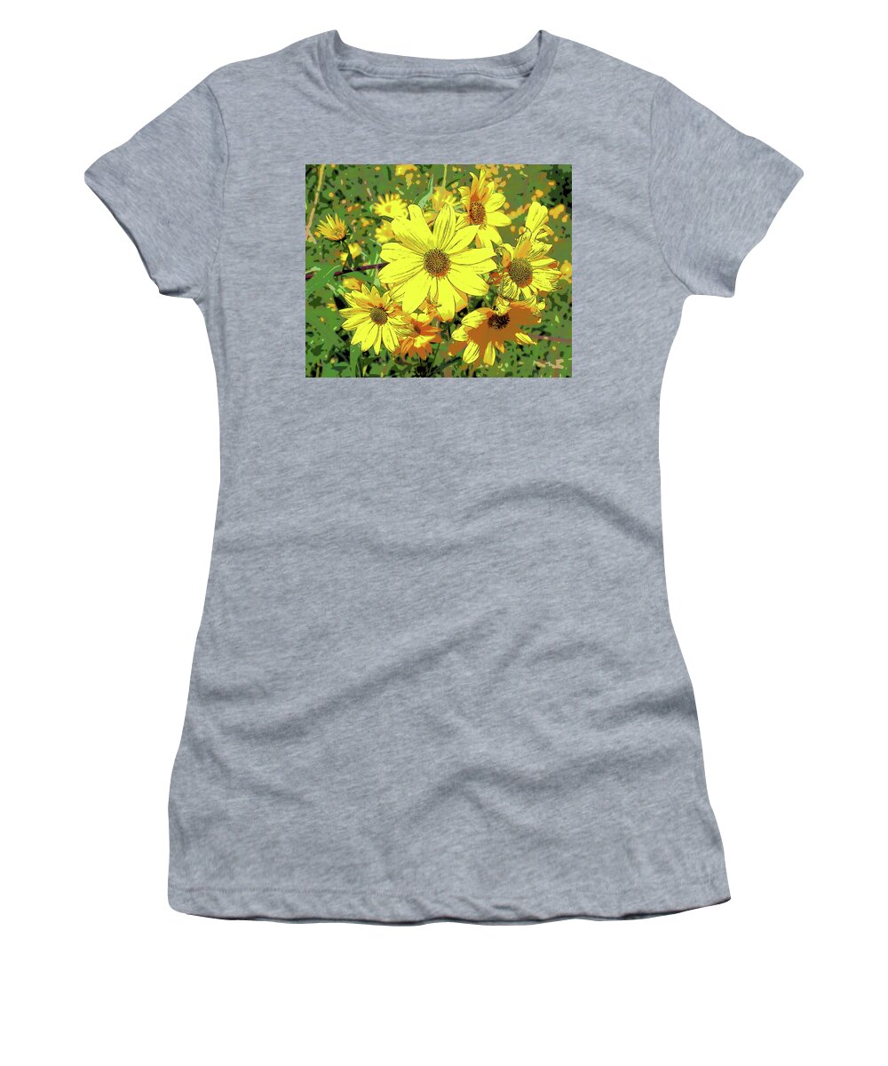 Wildflower Women's T-Shirt featuring the photograph Wildflower Art by Scott Olsen