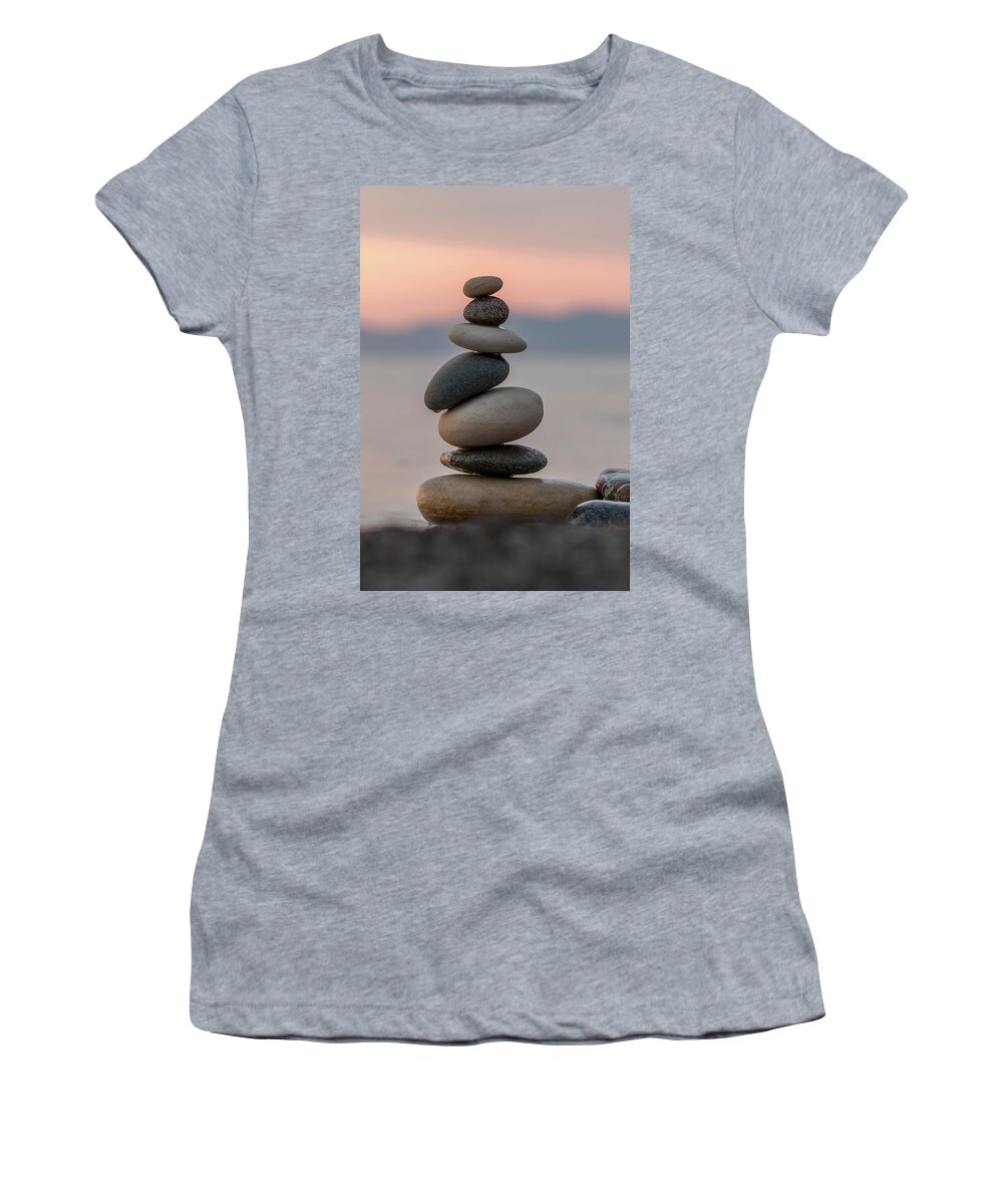 Sea Women's T-Shirt featuring the photograph Zen 2 by Stelios Kleanthous