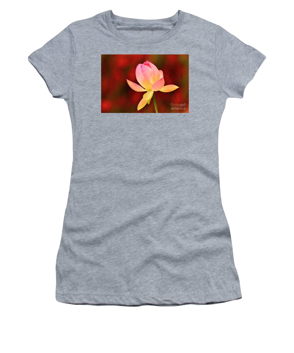 Flower Women's T-Shirt featuring the photograph Impressions by John F Tsumas