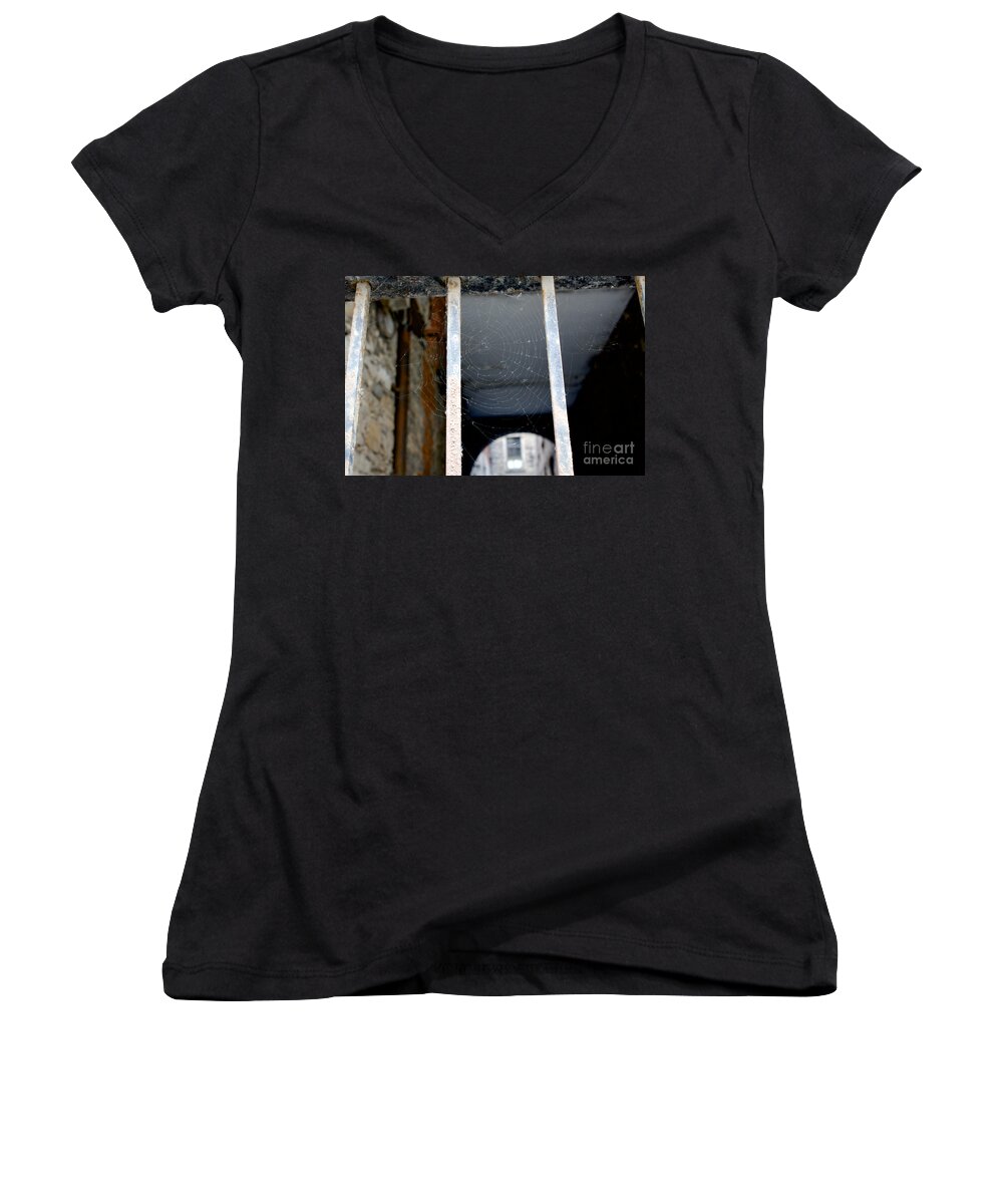 Settler Women's V-Neck featuring the photograph New Settlers on Our Rust by Donato Iannuzzi