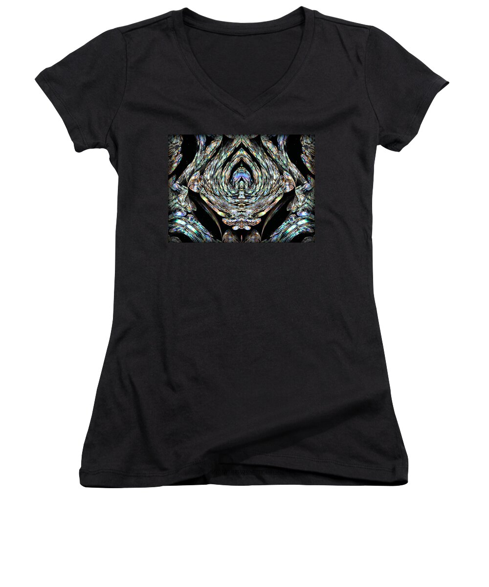 Brilliant Women's V-Neck featuring the photograph Welcome to My Casbah by Kristin Elmquist