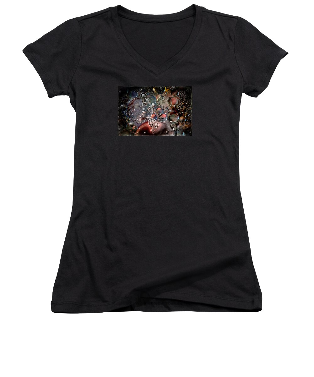 Universe Women's V-Neck featuring the photograph Beloved Universe by Phyllis Meinke