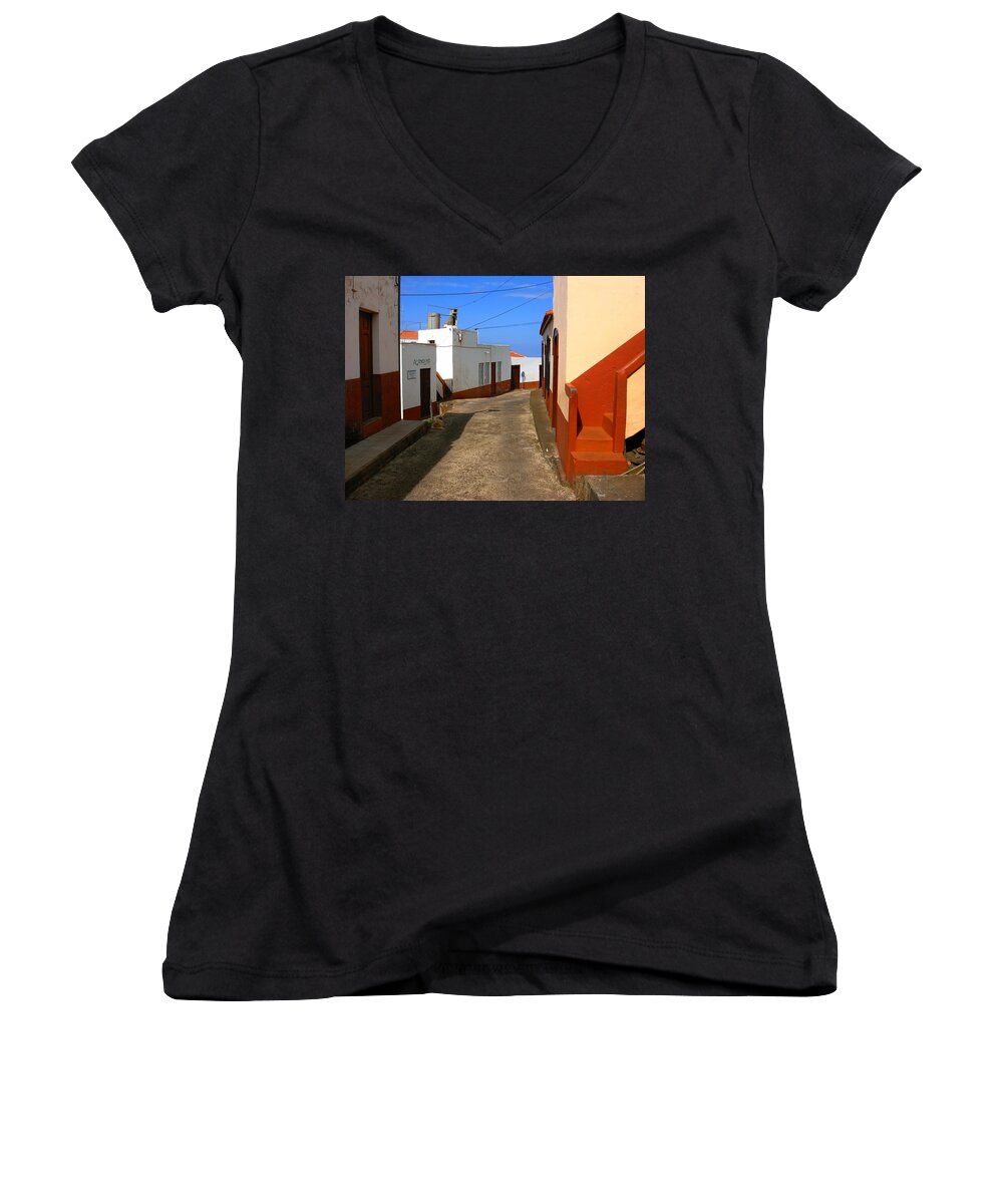 Place Women's V-Neck featuring the photograph Place by Jackie Russo