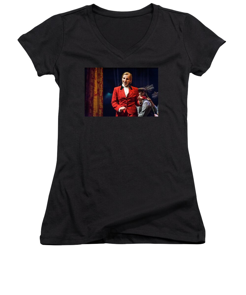  Women's V-Neck featuring the photograph Tpa003 by Andy Smetzer