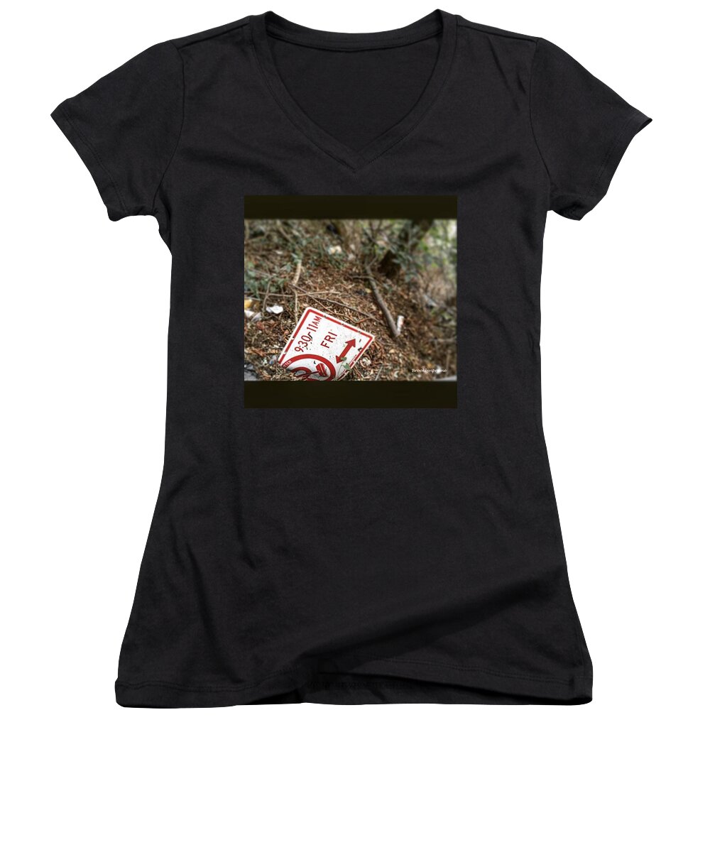 Beautiful Women's V-Neck featuring the photograph you Are Remembered For The Rules You by Michelle Rogers