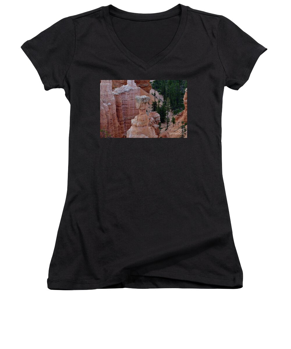 Thor's Hammer Women's V-Neck featuring the photograph Thor's Hammer by Amazing Action Photo Video