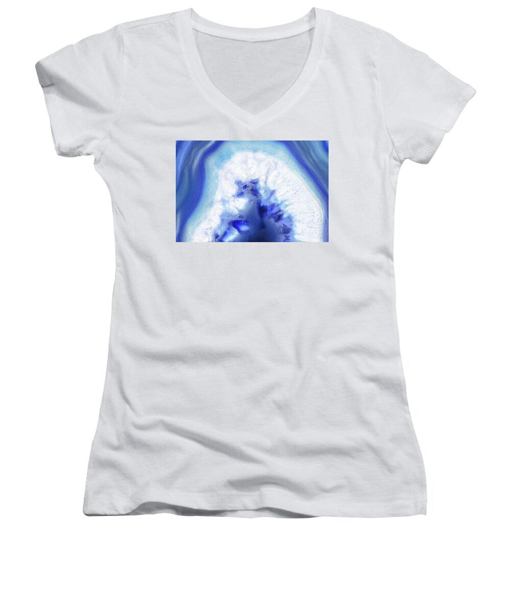 Gem Women's V-Neck featuring the photograph Level-2 by Ryan Weddle