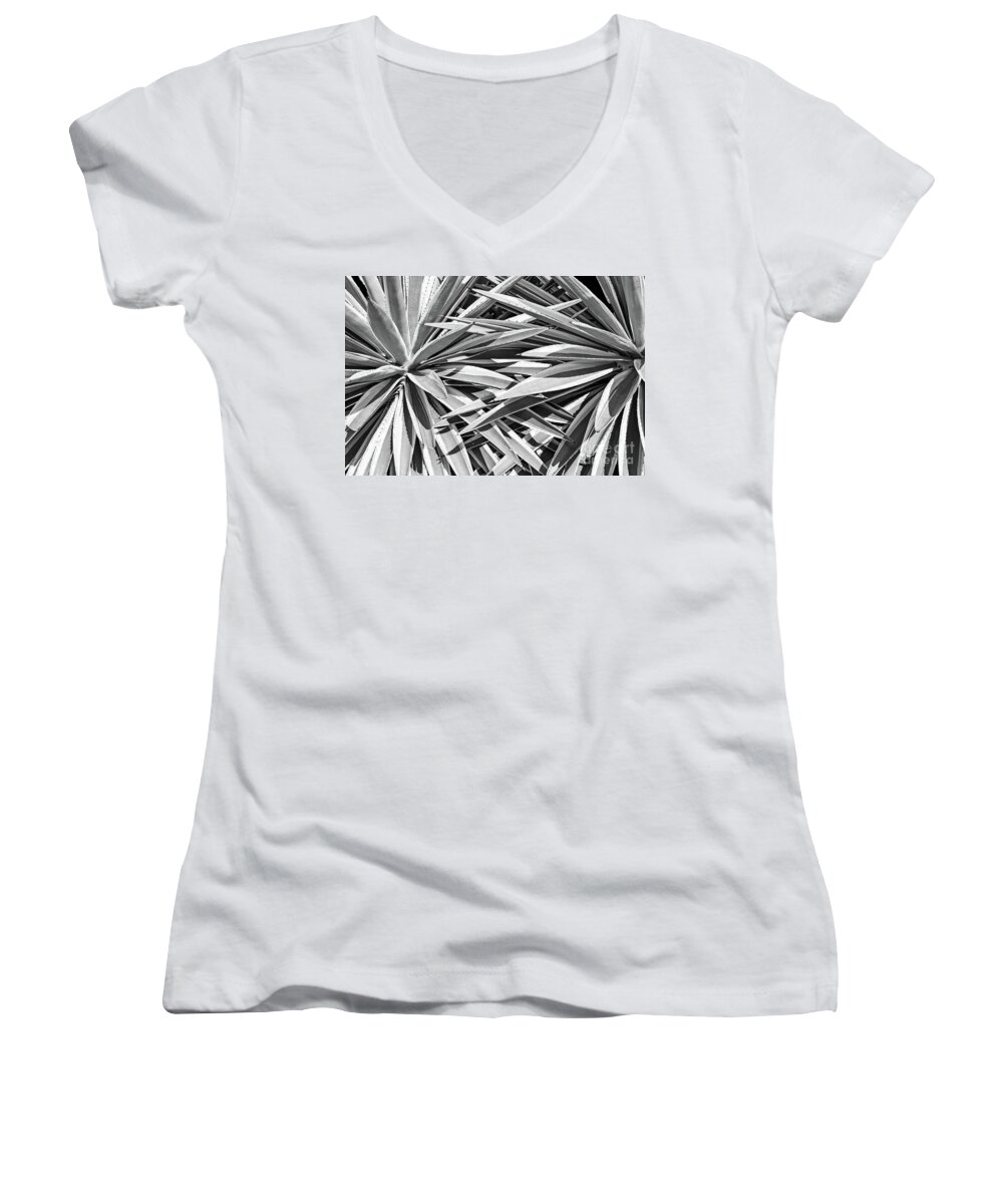 Landscape Women's V-Neck featuring the photograph Together by Jim Rossol