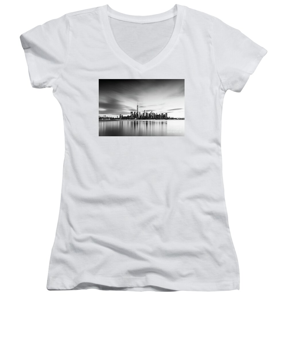 Kremsdorf Women's V-Neck featuring the photograph Watching Over You by Evelina Kremsdorf