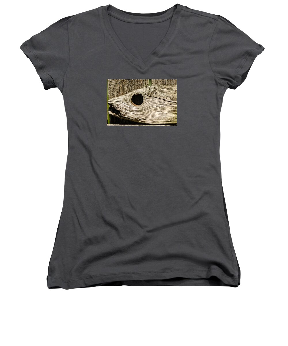 Outdoor Photo Women's V-Neck featuring the photograph Fish stick by Bruce Pritchett
