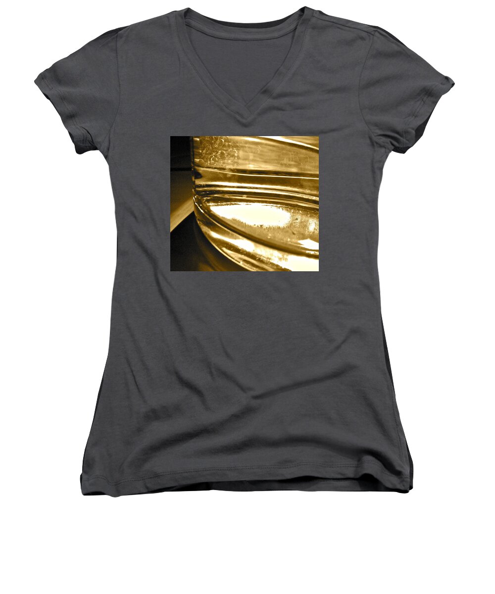 Shadows Women's V-Neck featuring the photograph cup IV by Bill Owen