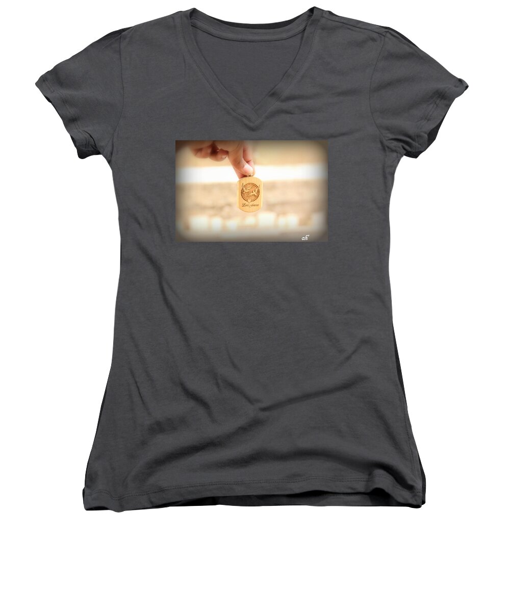 Love Women's V-Neck featuring the photograph Love #18 by Jackie Russo