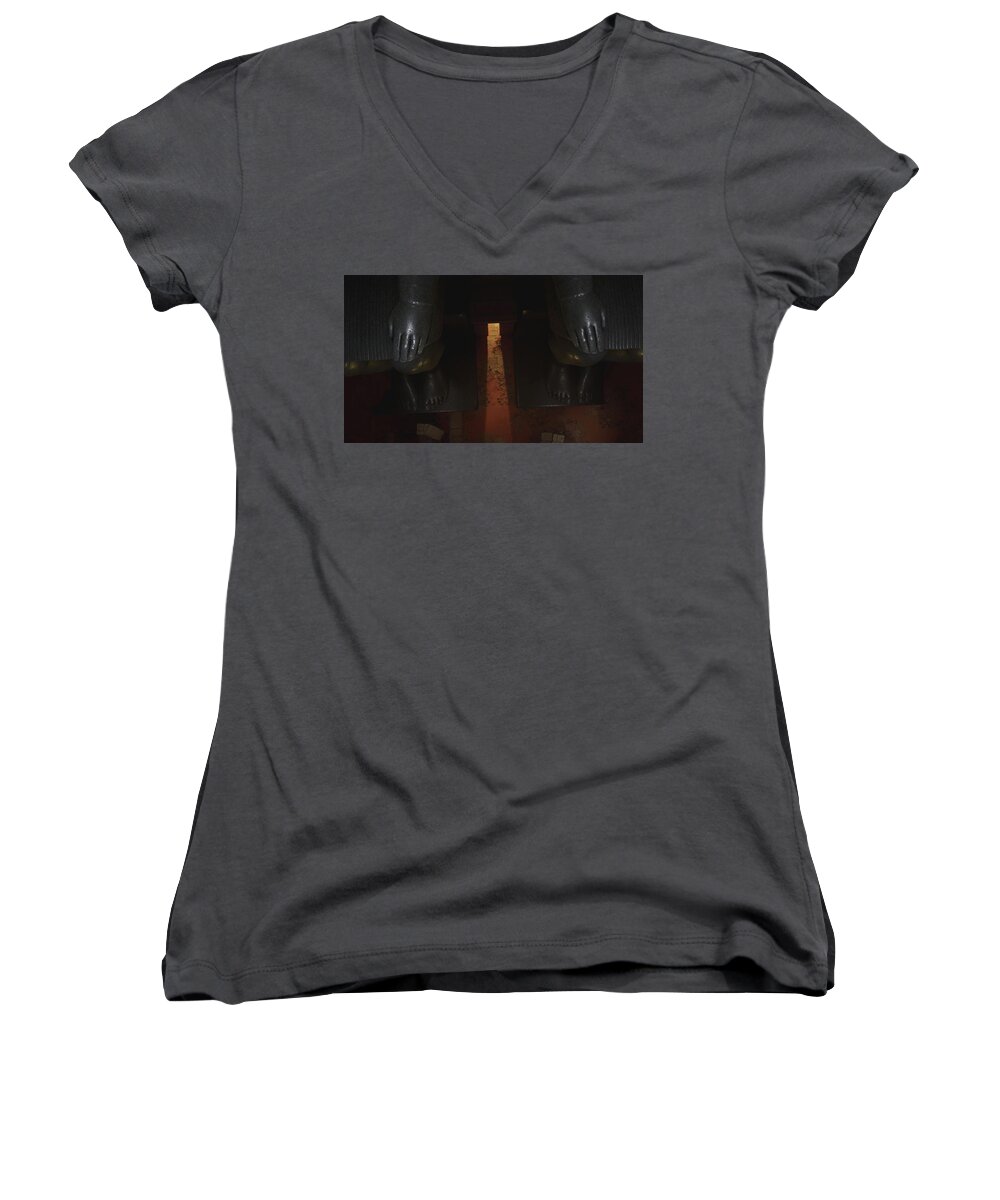 Video Game Women's V-Neck featuring the digital art Video Game #21 by Super Lovely