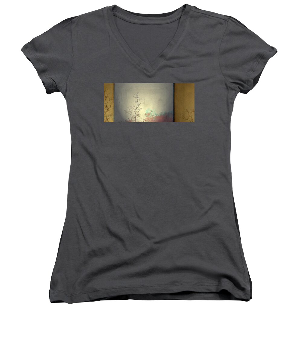  Women's V-Neck featuring the photograph 3 by Mark Ross