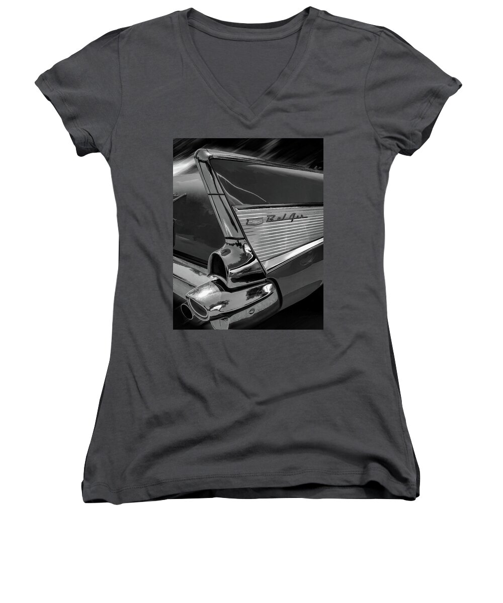 57 Women's V-Neck featuring the photograph 57 by David Armstrong