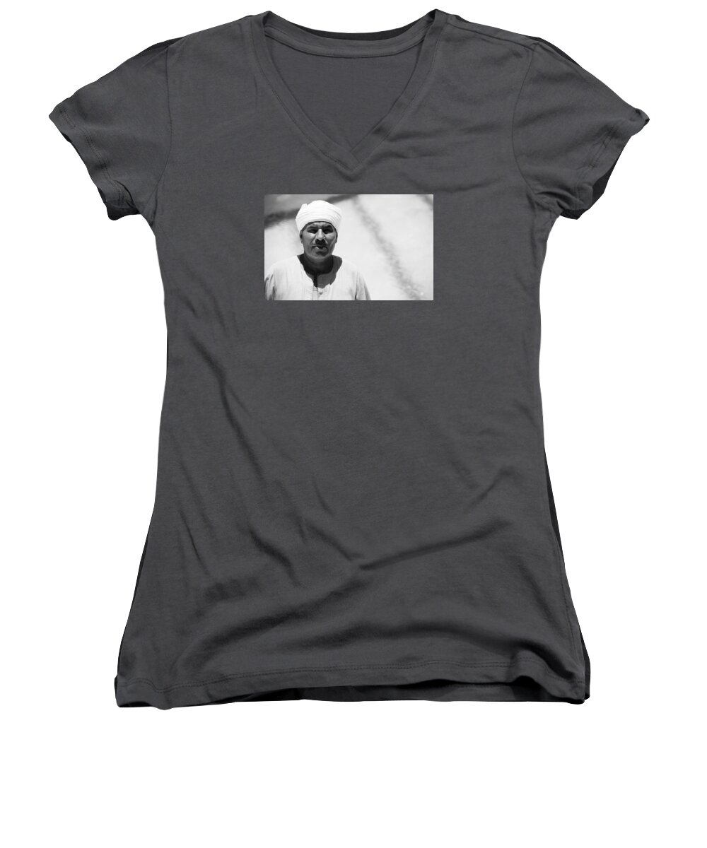 Al-ahyaa Women's V-Neck featuring the photograph Ah It's You by Jez C Self