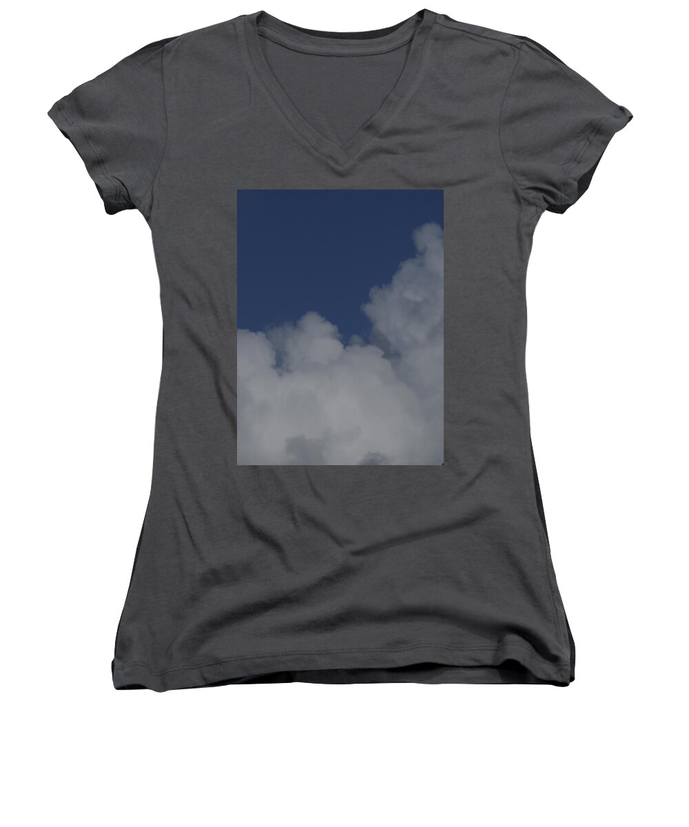 Clouds Women's V-Neck featuring the photograph Cumulus 10 by Richard Thomas