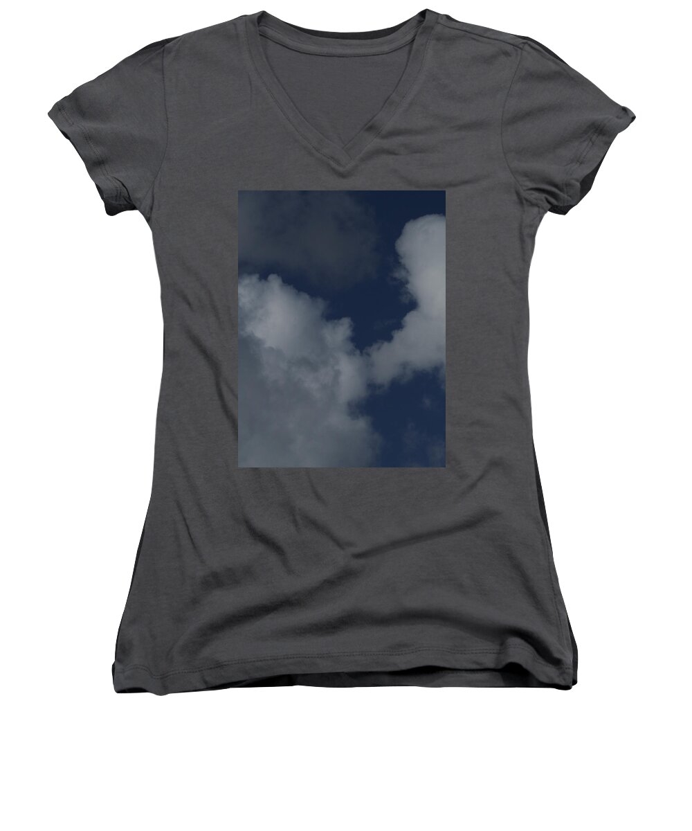  Women's V-Neck featuring the photograph Cumulus 12 by Richard Thomas