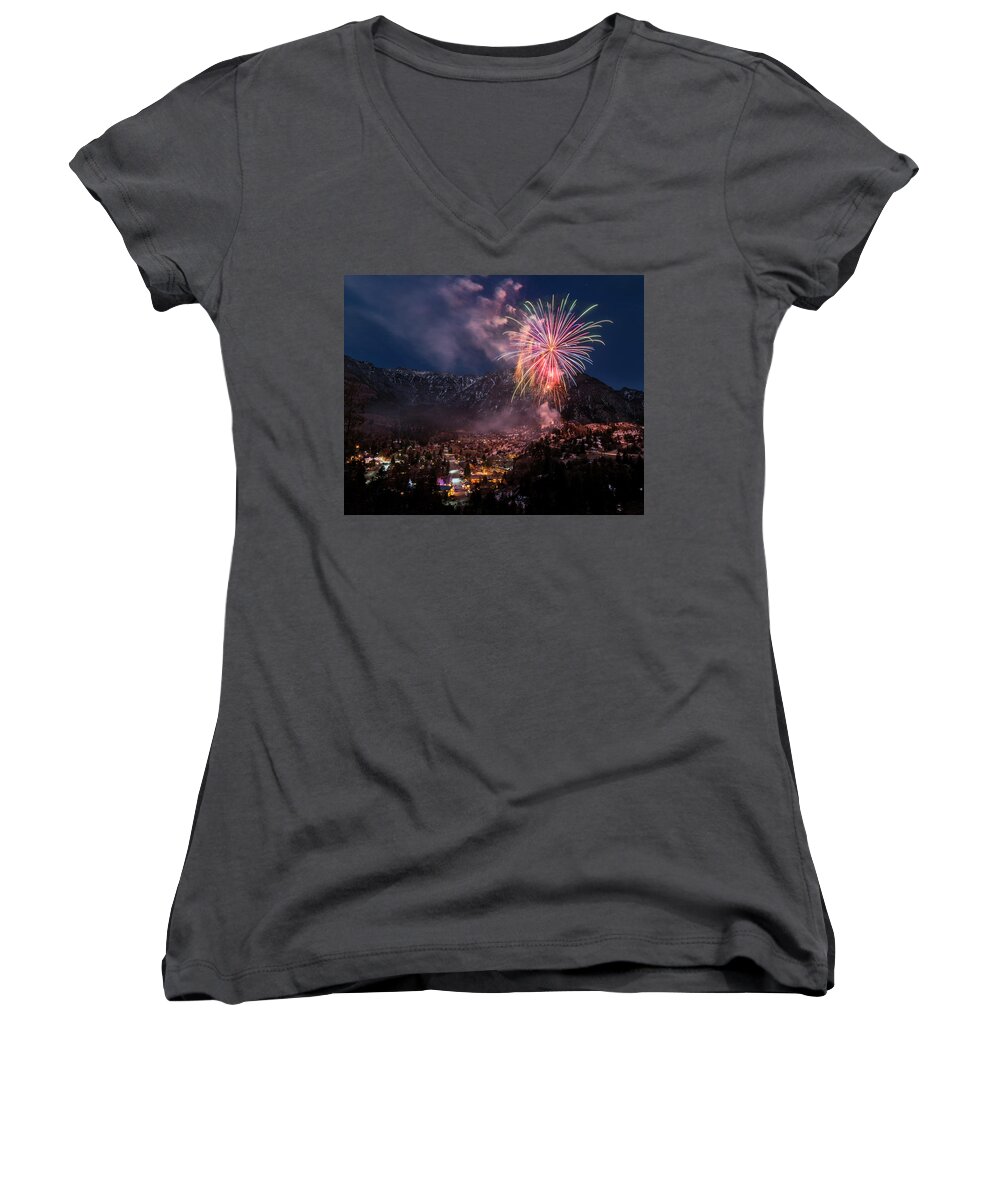 Colorado Women's V-Neck featuring the photograph Dream Catcher by Angela Moyer