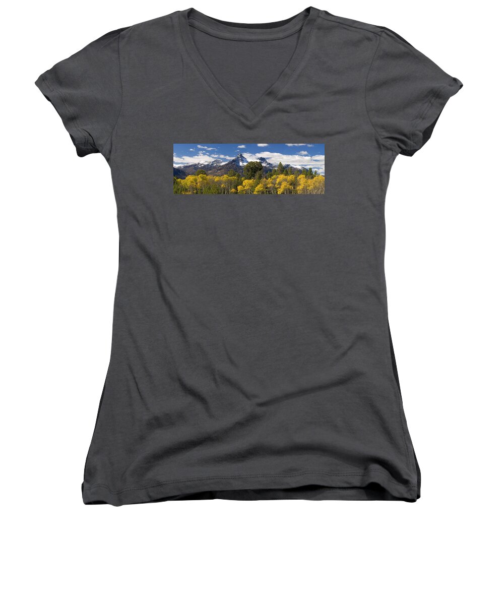 Pilot And Index Women's V-Neck featuring the photograph Pilot and Index by Gary Beeler