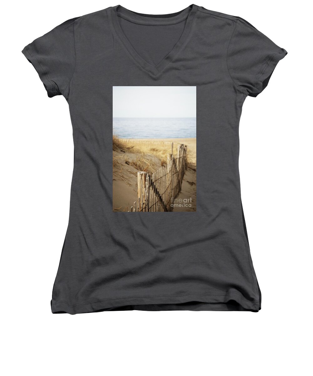 Provincetown Women's V-Neck featuring the photograph Provincetown II by HD Connelly