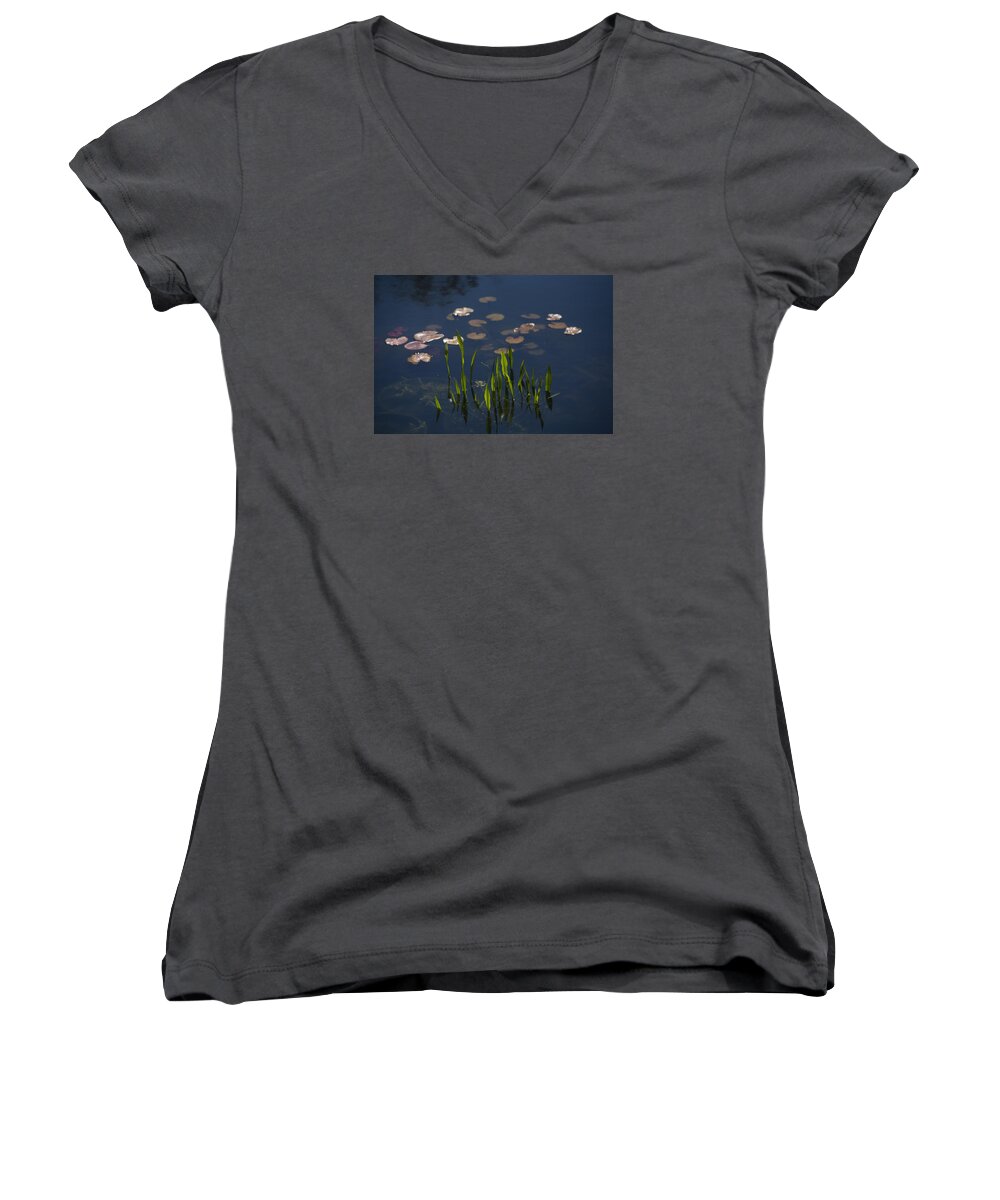 Spring Women's V-Neck featuring the photograph Revival by Morris McClung