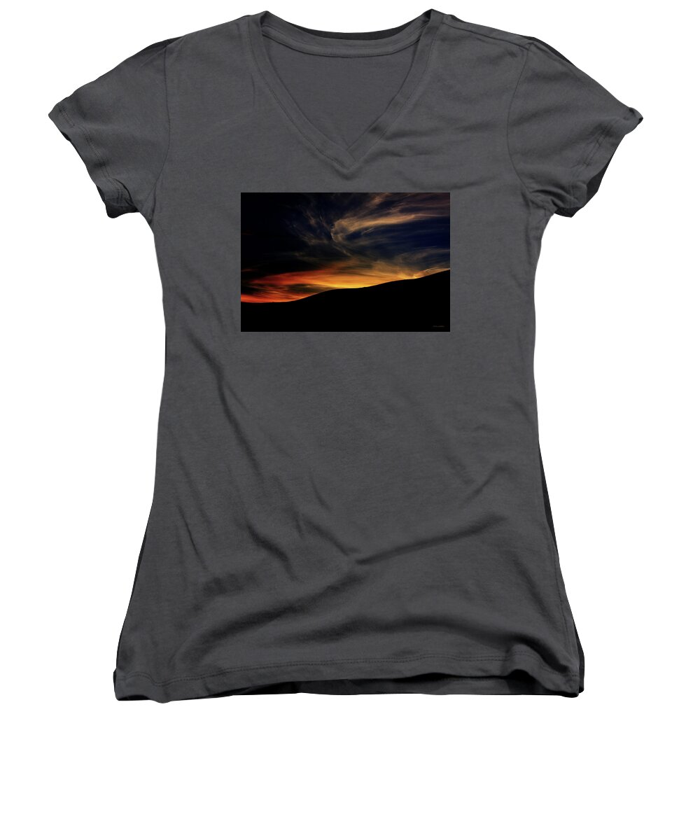 Spectacular Women's V-Neck featuring the photograph Simplicity by Brian Gustafson