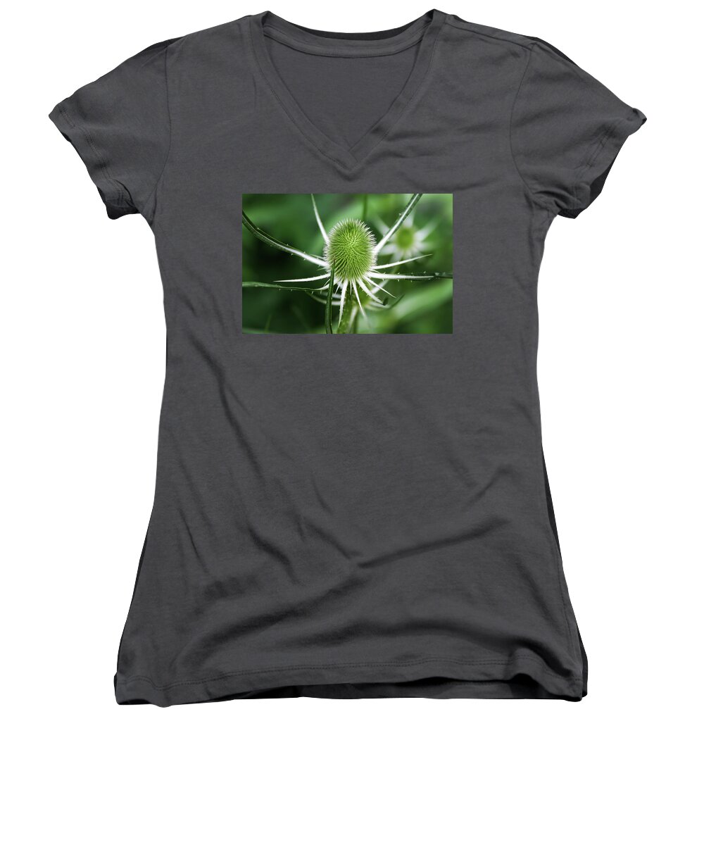 Starship Women's V-Neck featuring the photograph Starship - by Julie Weber