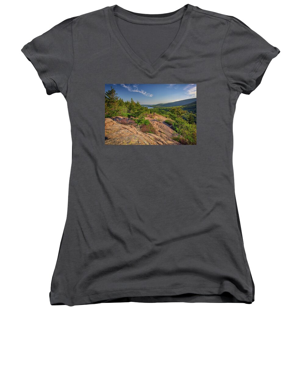 South Bubble Women's V-Neck featuring the photograph View From South Bubble by Rick Berk