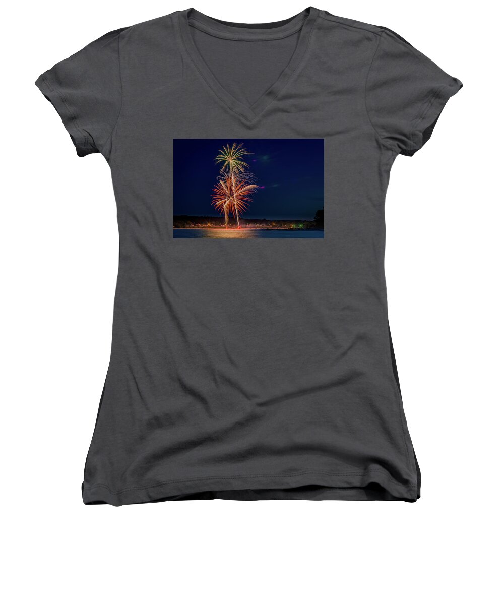 4th Of July 2017 Women's V-Neck featuring the photograph 4th of July #5 by Gary McCormick
