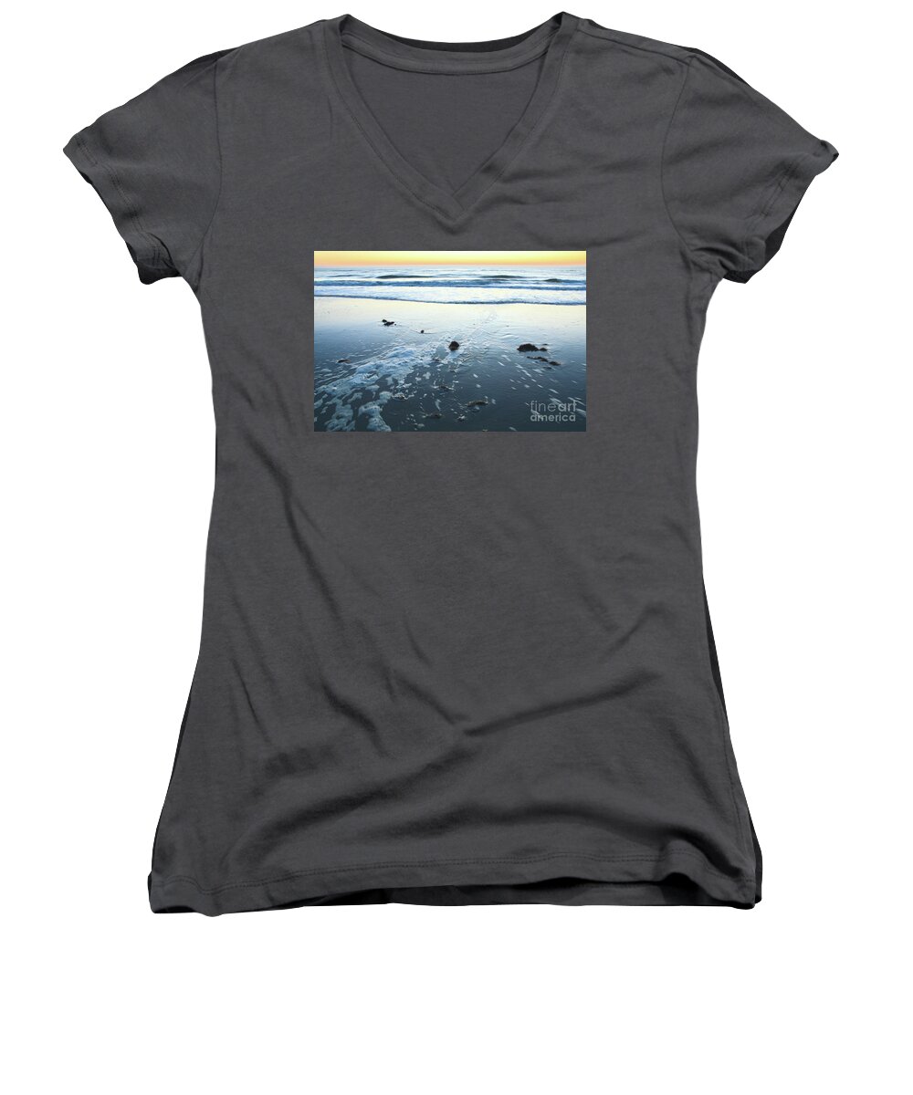 America Women's V-Neck featuring the photograph Spirit of the Sea by Robyn King
