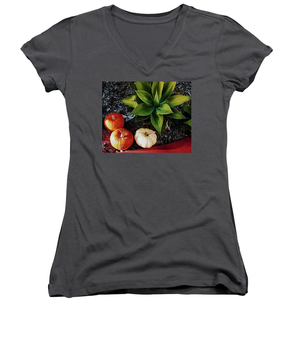 Recycling Women's V-Neck featuring the photograph Recycling by Andrew Lawrence