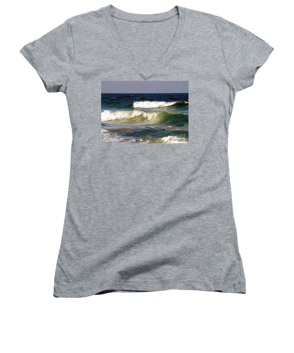 Fine Art Print Women's V-Neck featuring the photograph Aftermath of a Storm by Patricia Griffin Brett
