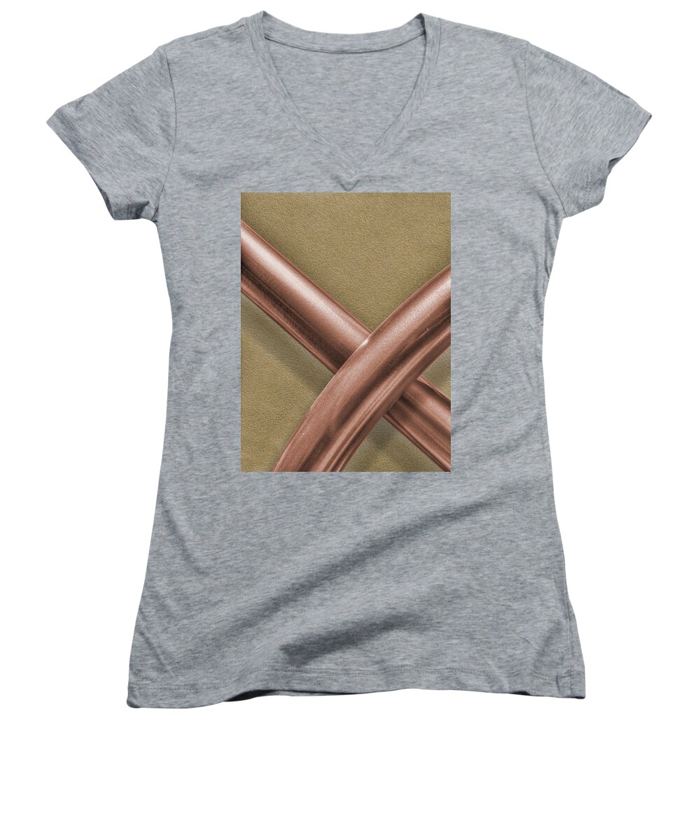 Photography Women's V-Neck featuring the photograph The Spot by Paul Wear