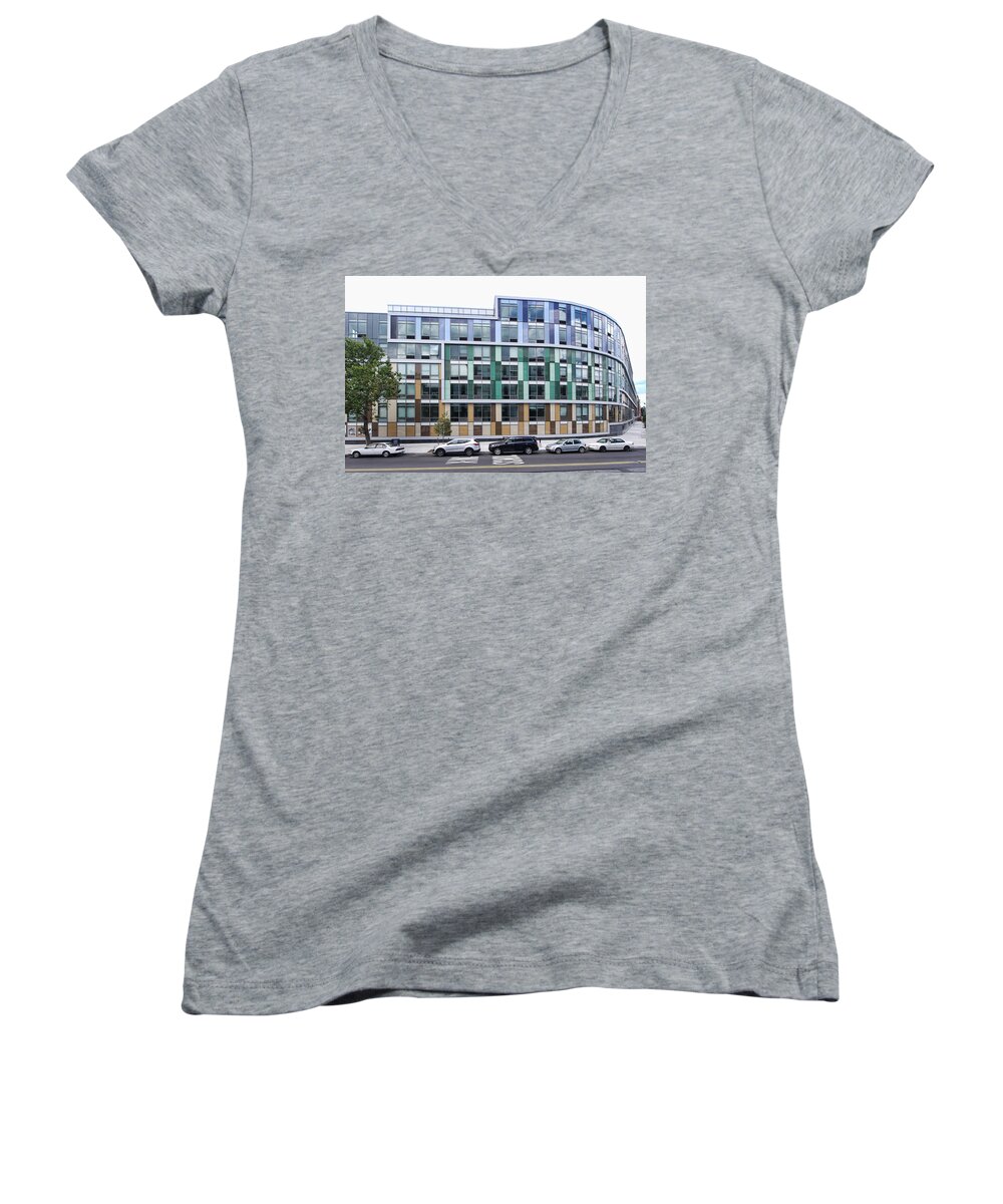  Women's V-Neck featuring the photograph 250n10 #3 by Steve Sahm