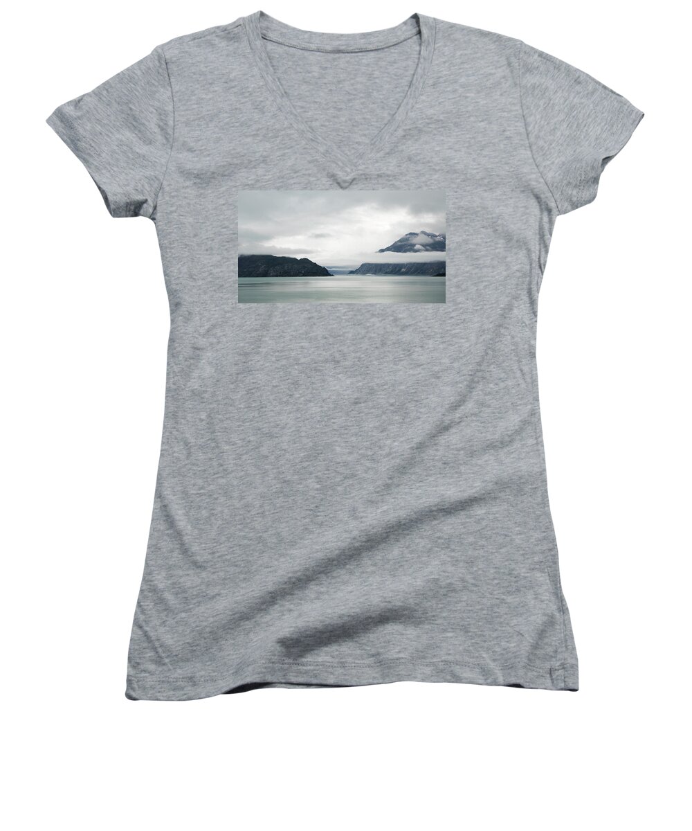 Landscape Women's V-Neck featuring the photograph Alaska Waters by Paul Ross