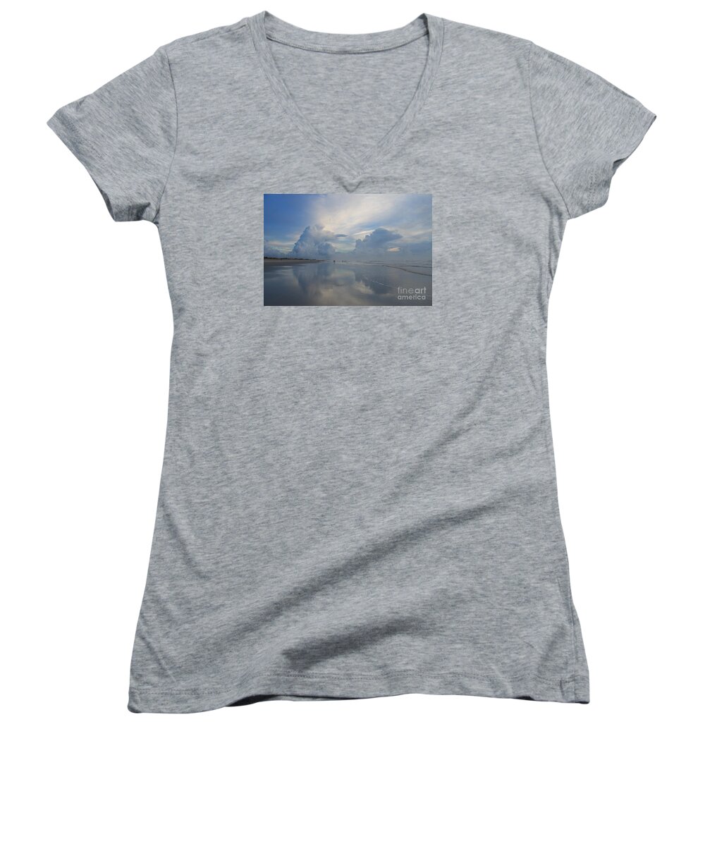  Women's V-Neck featuring the photograph Another World by LeeAnn Kendall