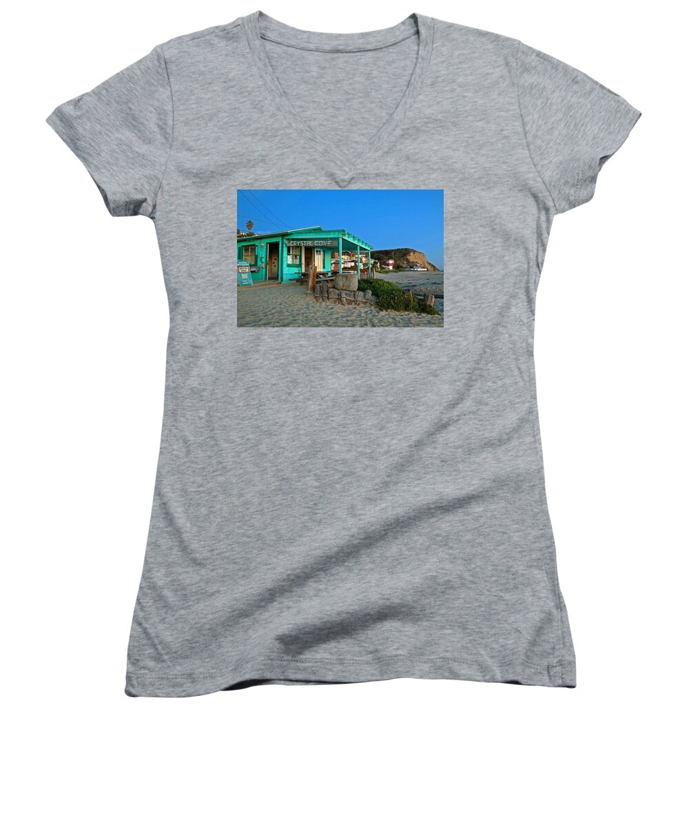 Cove Women's V-Neck featuring the photograph Days Gone By... by Cliff Wassmann
